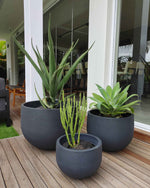 Rustic Round Planter