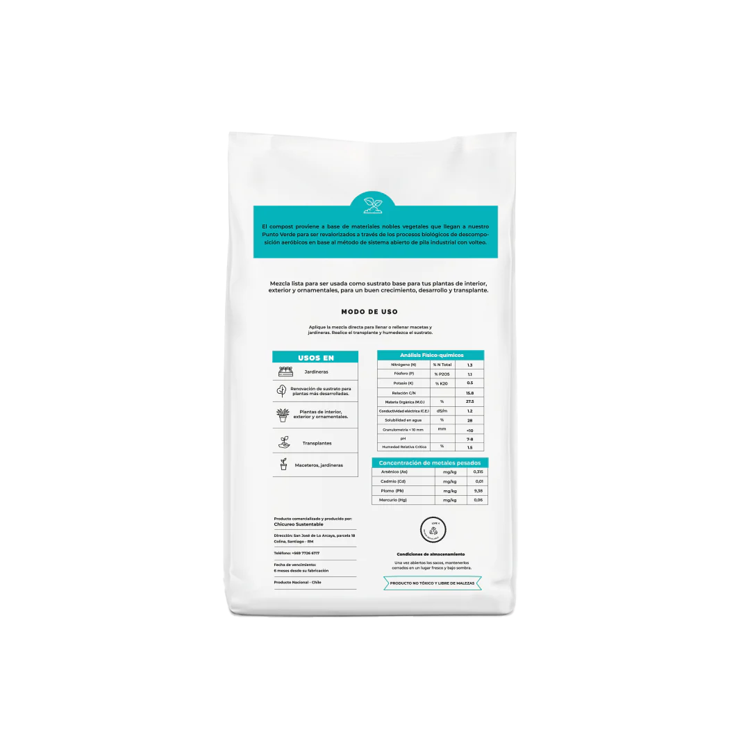 Sustrato para Maceteros