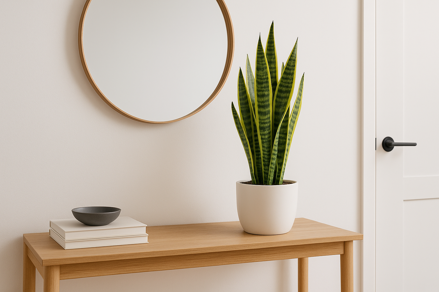 🌿 Sansevieria Laurentii (Lengua de Suegra)